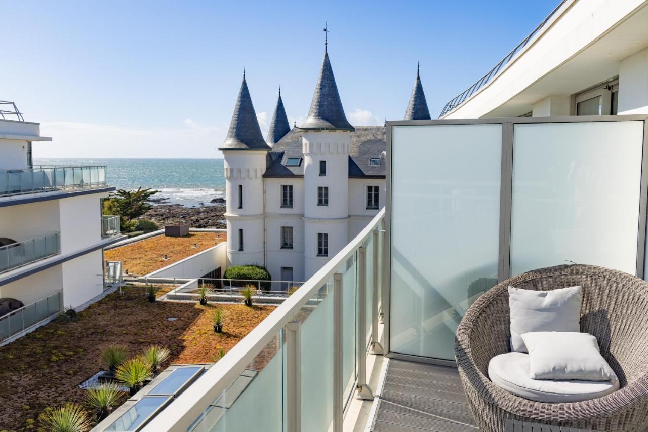 Hotel Chateau Des Tourelles - Relais Thalasso & Spa Pornichet Zewnętrze zdjęcie