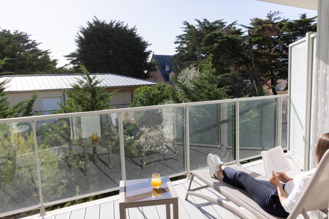 Hotel Chateau Des Tourelles - Relais Thalasso & Spa Pornichet Zewnętrze zdjęcie
