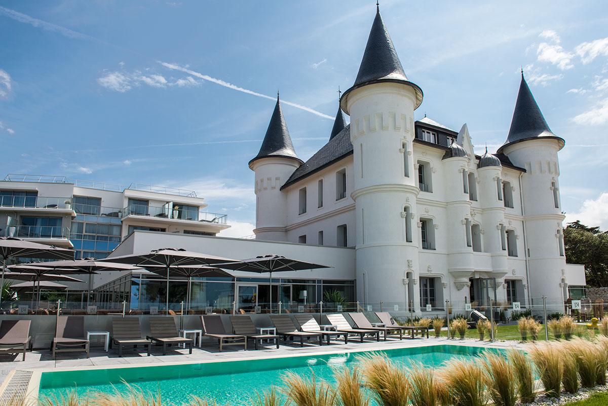 Hotel Chateau Des Tourelles - Relais Thalasso & Spa Pornichet Zewnętrze zdjęcie