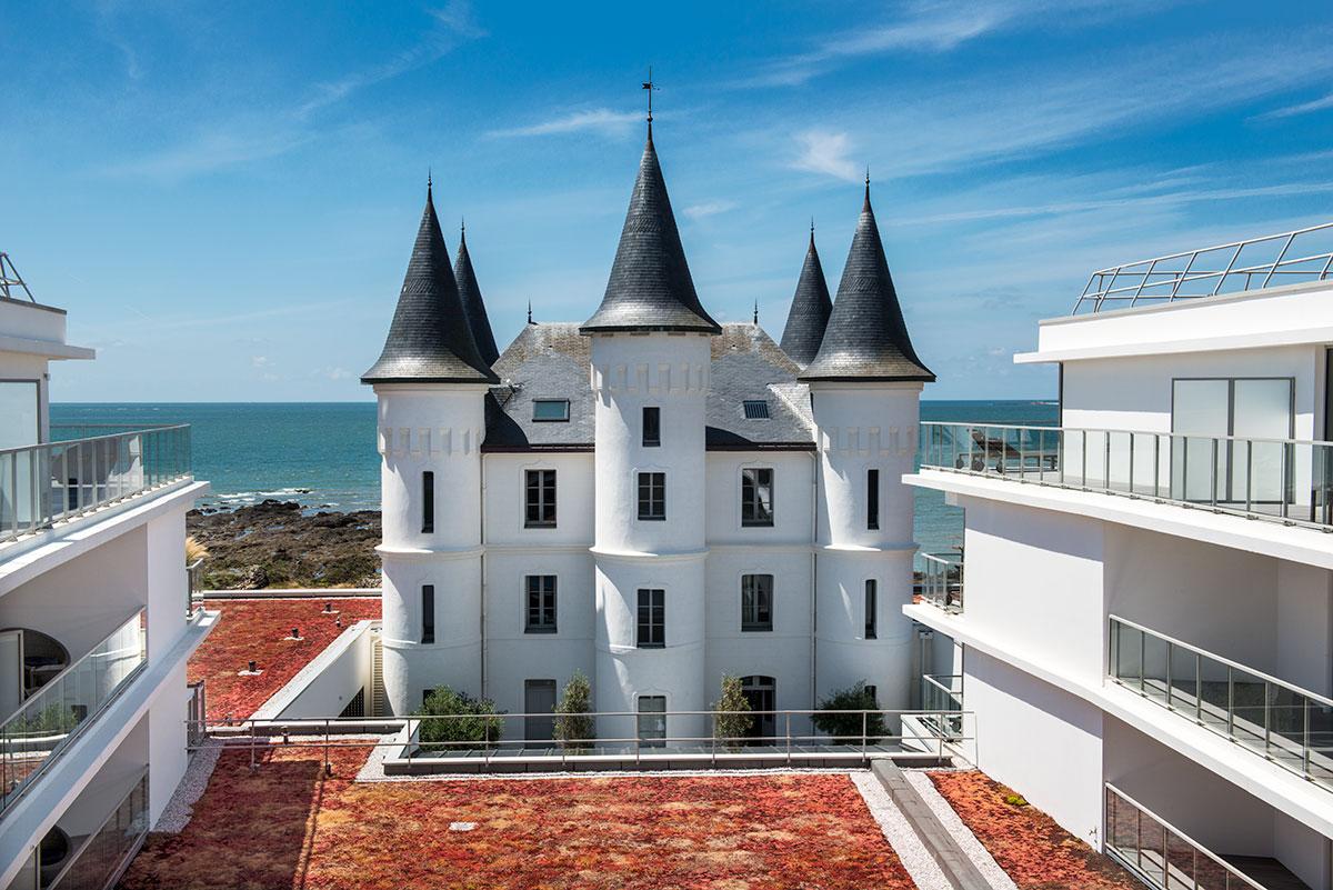 Hotel Chateau Des Tourelles - Relais Thalasso & Spa Pornichet Zewnętrze zdjęcie