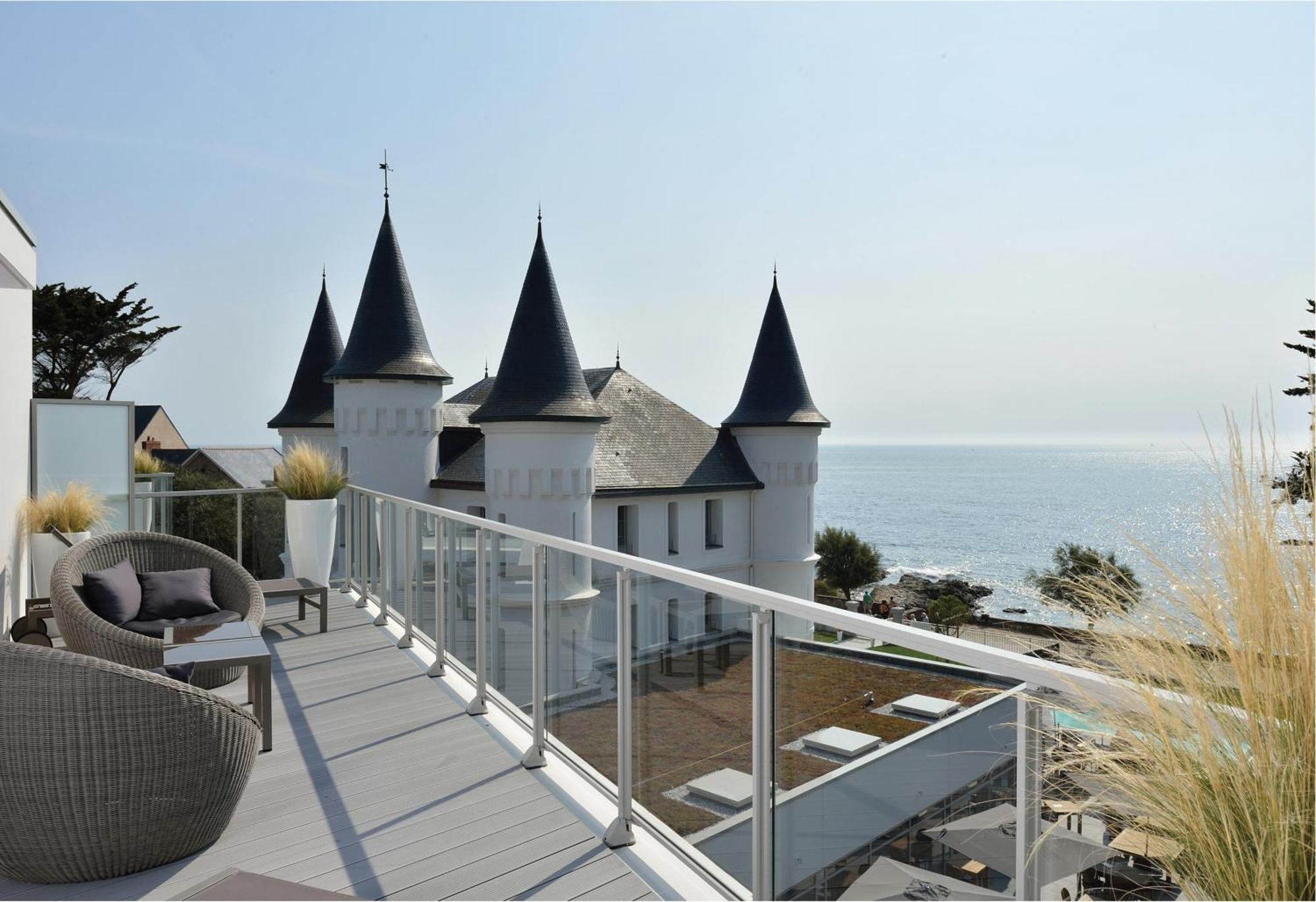 Hotel Chateau Des Tourelles - Relais Thalasso & Spa Pornichet Zewnętrze zdjęcie
