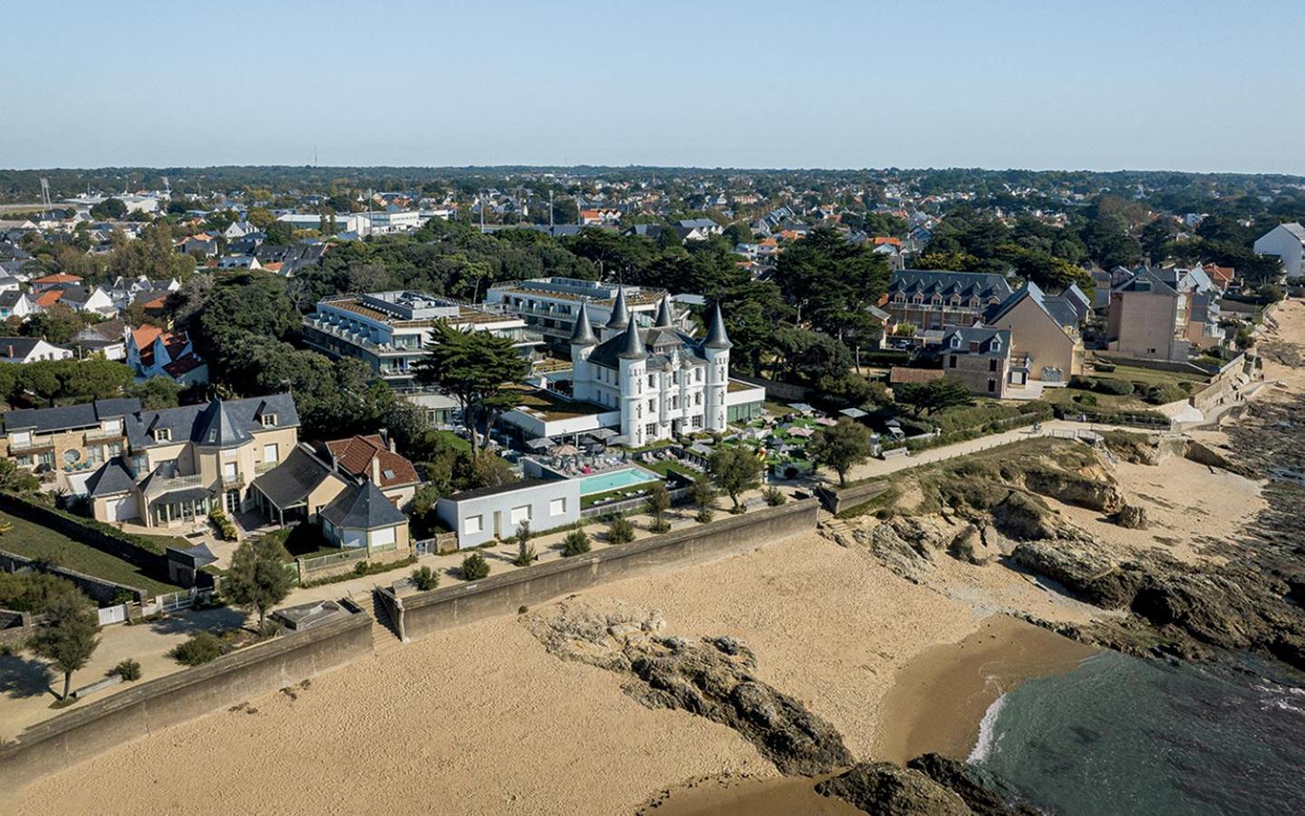 Hotel Chateau Des Tourelles - Relais Thalasso & Spa Pornichet Zewnętrze zdjęcie
