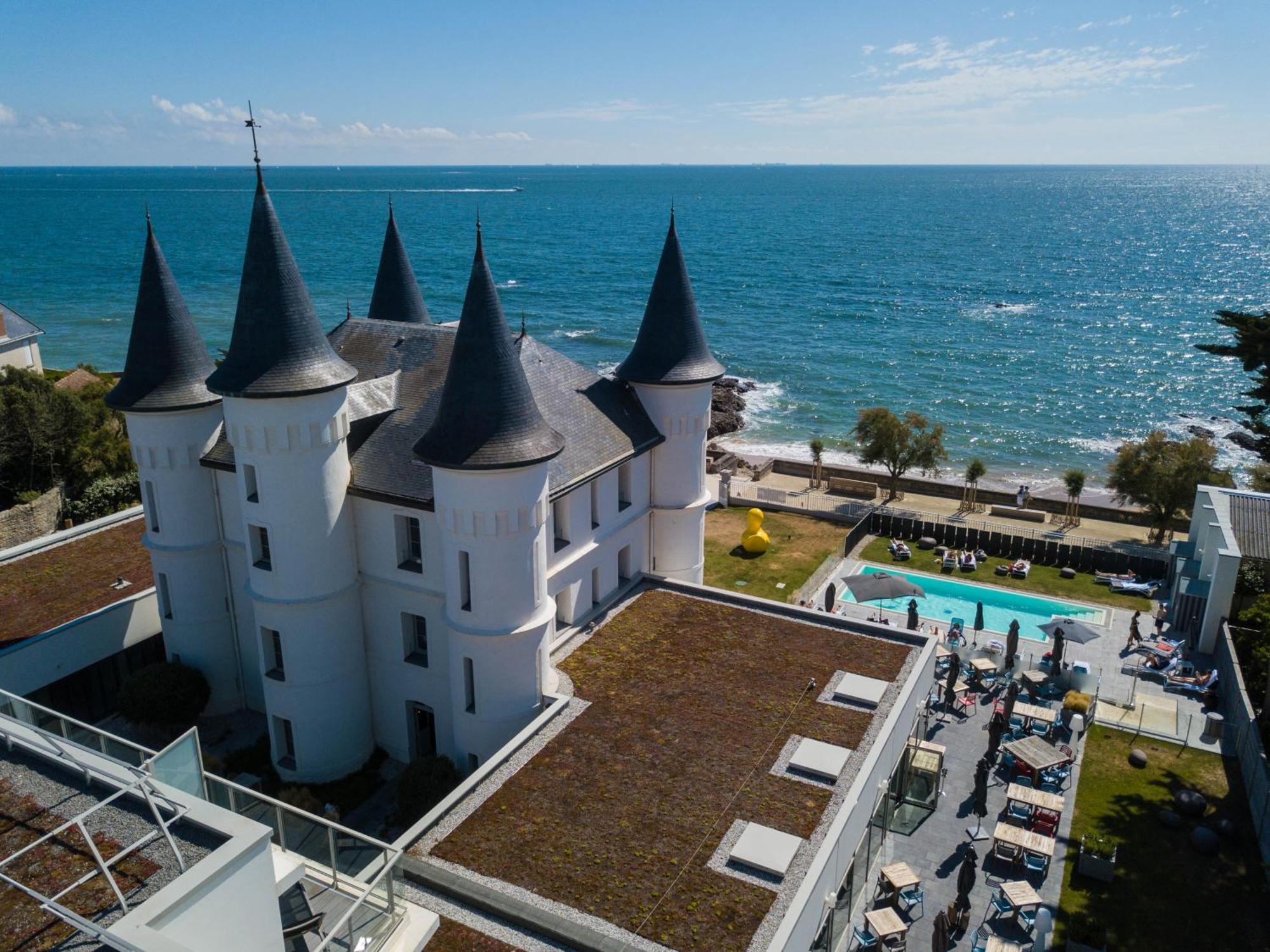 Hotel Chateau Des Tourelles - Relais Thalasso & Spa Pornichet Zewnętrze zdjęcie