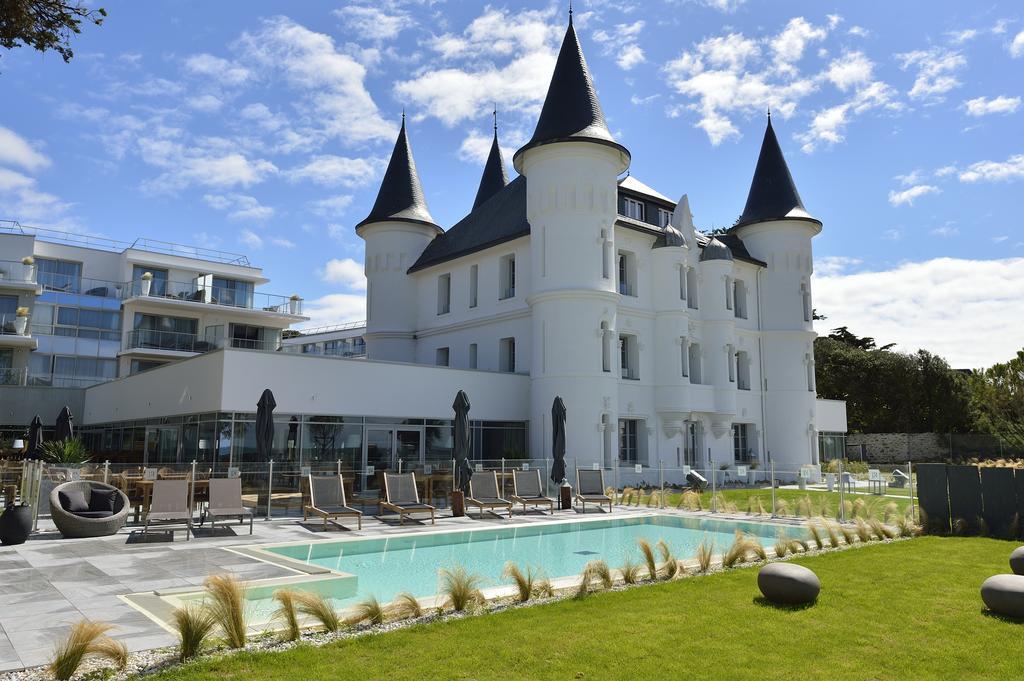 Hotel Chateau Des Tourelles - Relais Thalasso & Spa Pornichet Zewnętrze zdjęcie