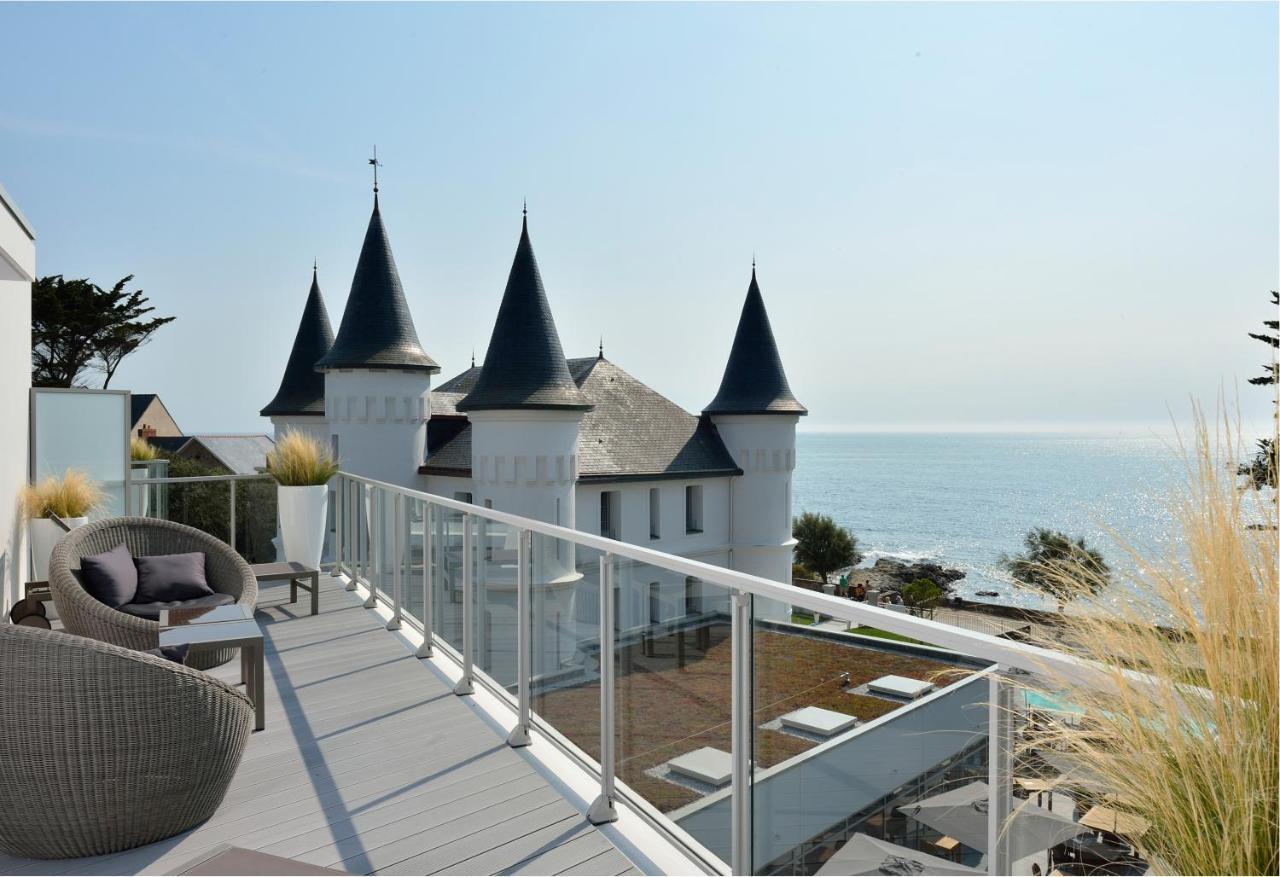 Hotel Chateau Des Tourelles - Relais Thalasso & Spa Pornichet Zewnętrze zdjęcie